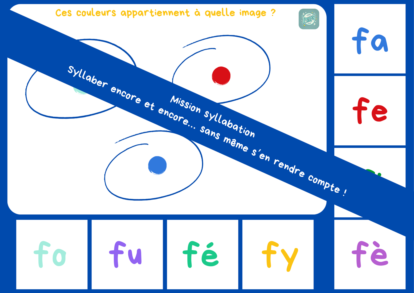 Mission syllabation : f - m - r