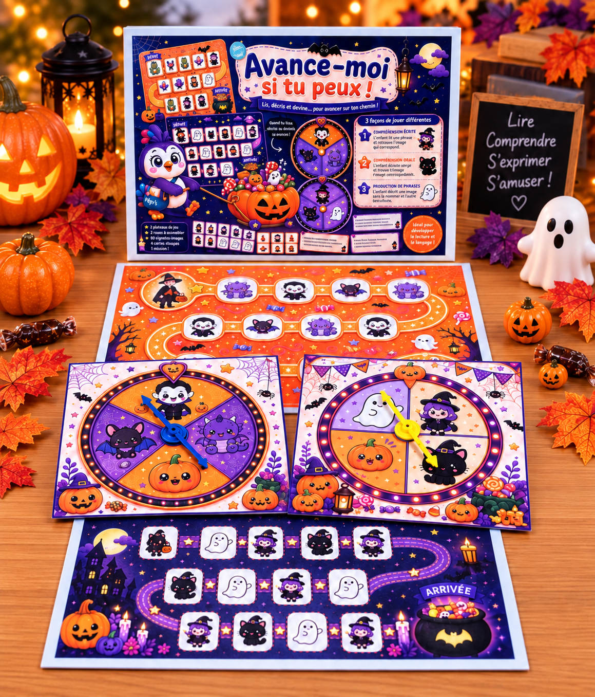 Pack Halloween - 4 jeux pour des séances monstrueusement motivantes !