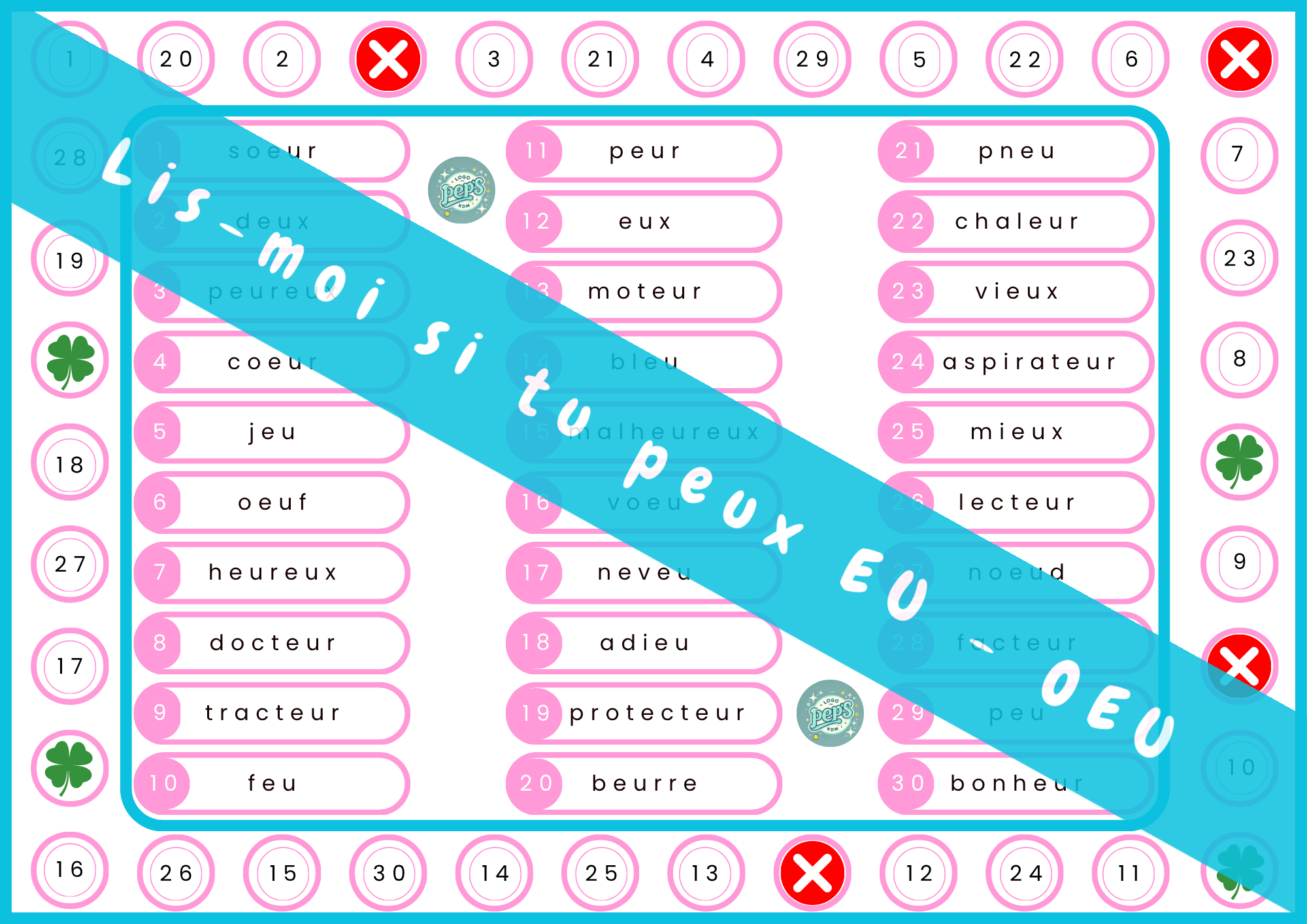 Lis-moi si tu peux - EU /OEU