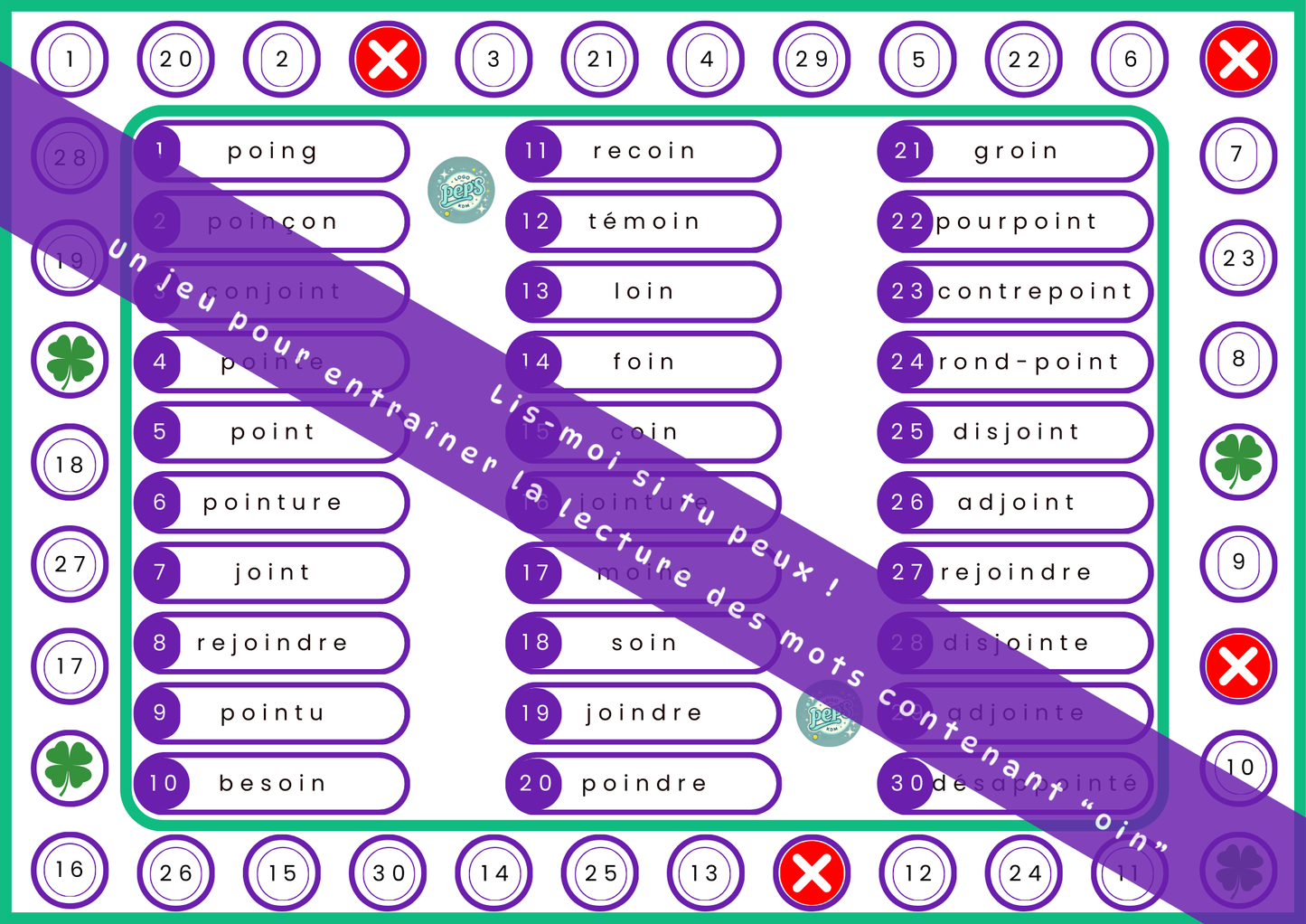 Lis-moi si tu peux - son OIN