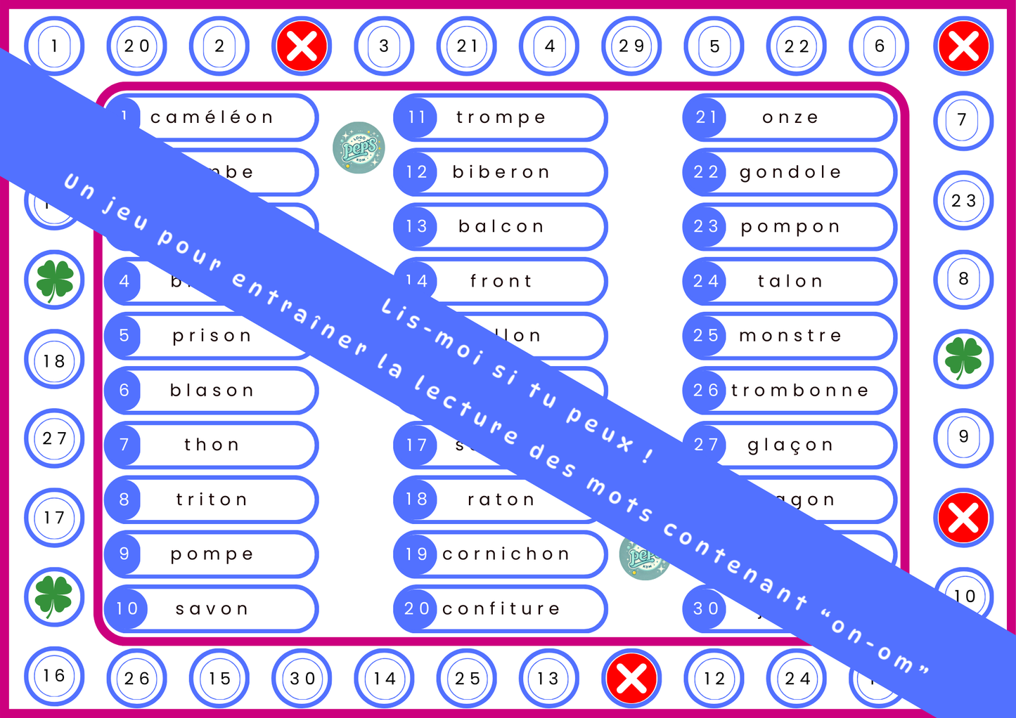 Lis-moi si tu peux - ON/OM