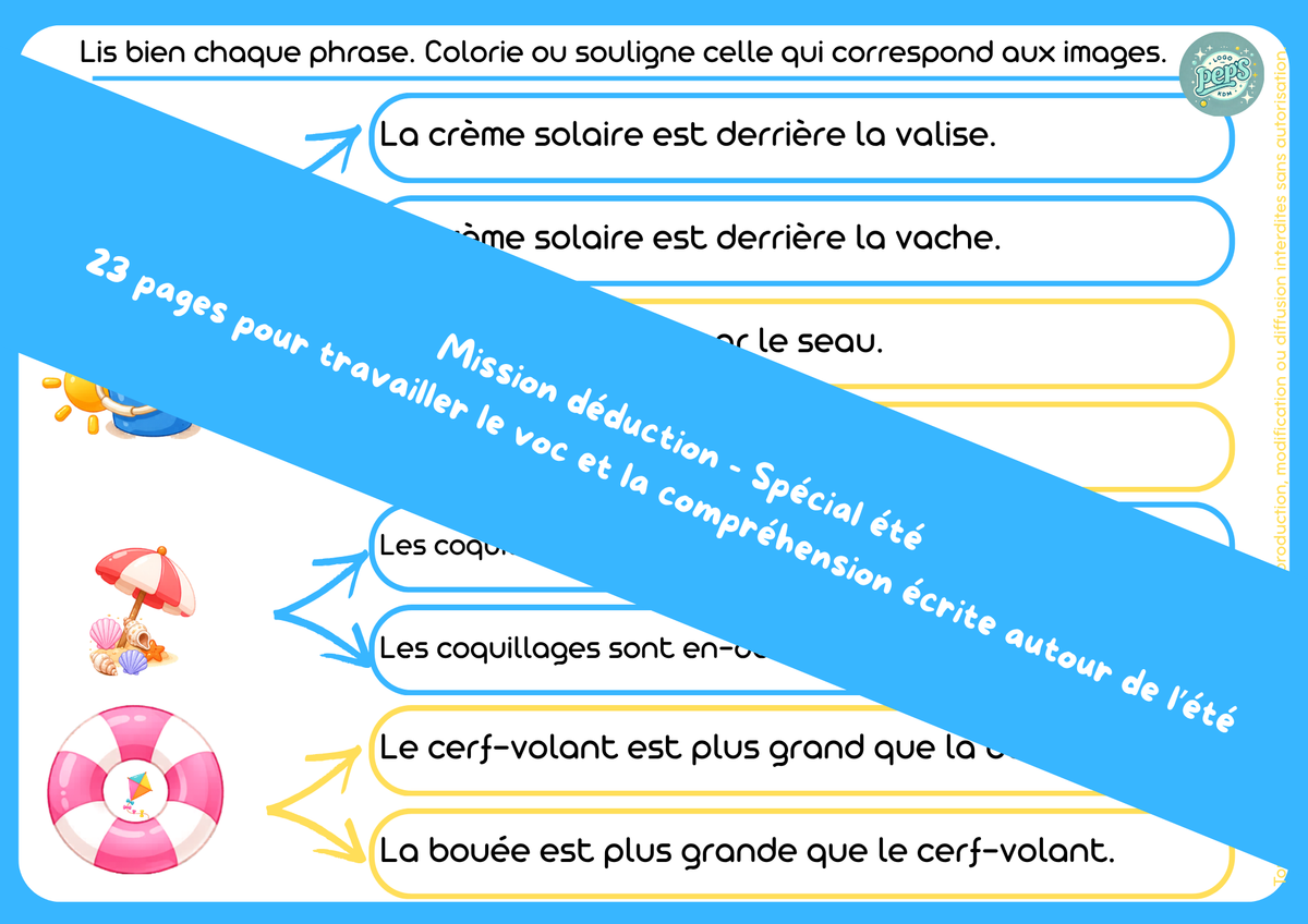 Mission Déduction – Spécial été