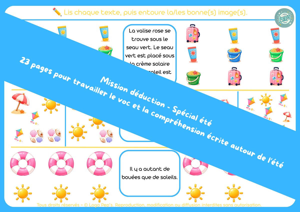 Mission Déduction – Spécial été