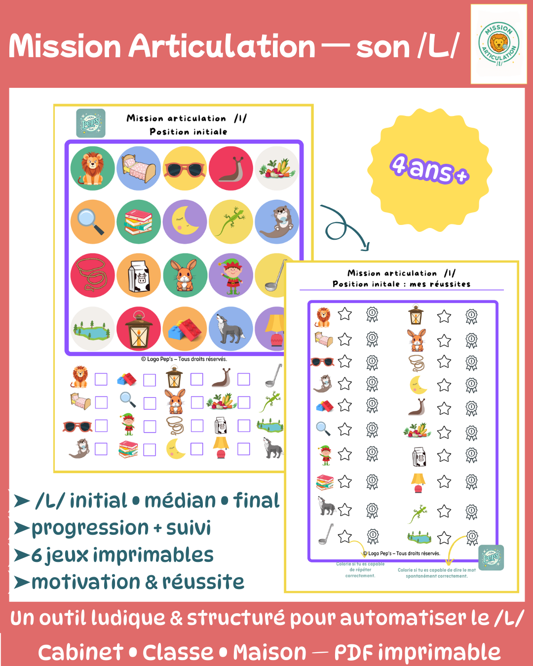 Mission articulation - phonème "l"