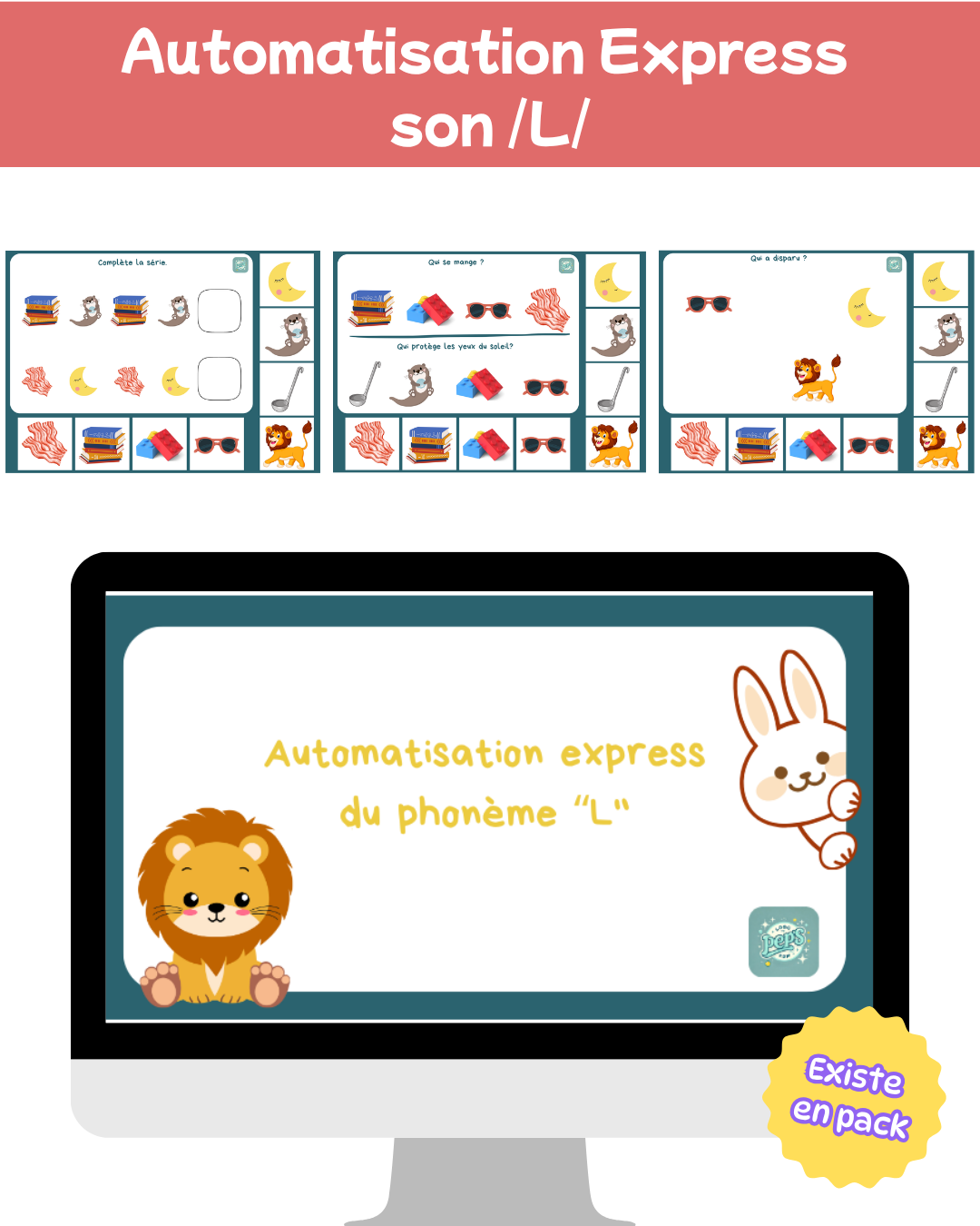 Automatisation express du phonème "L"
