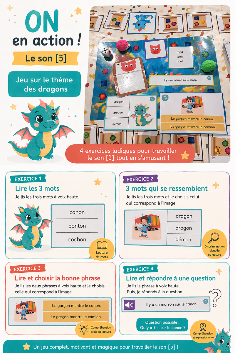Jeu des dragons - Automatisation du son "on"