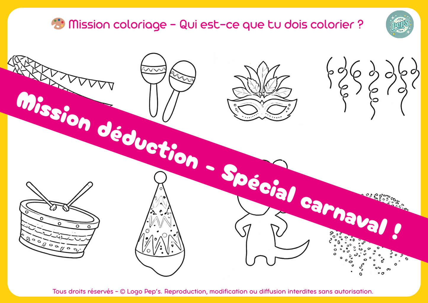 Mission déduction - Spécial carnaval