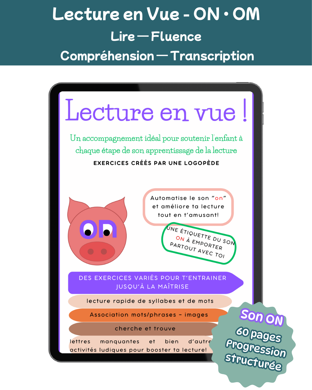 Lecture en vue - son "on" - fichier lecture