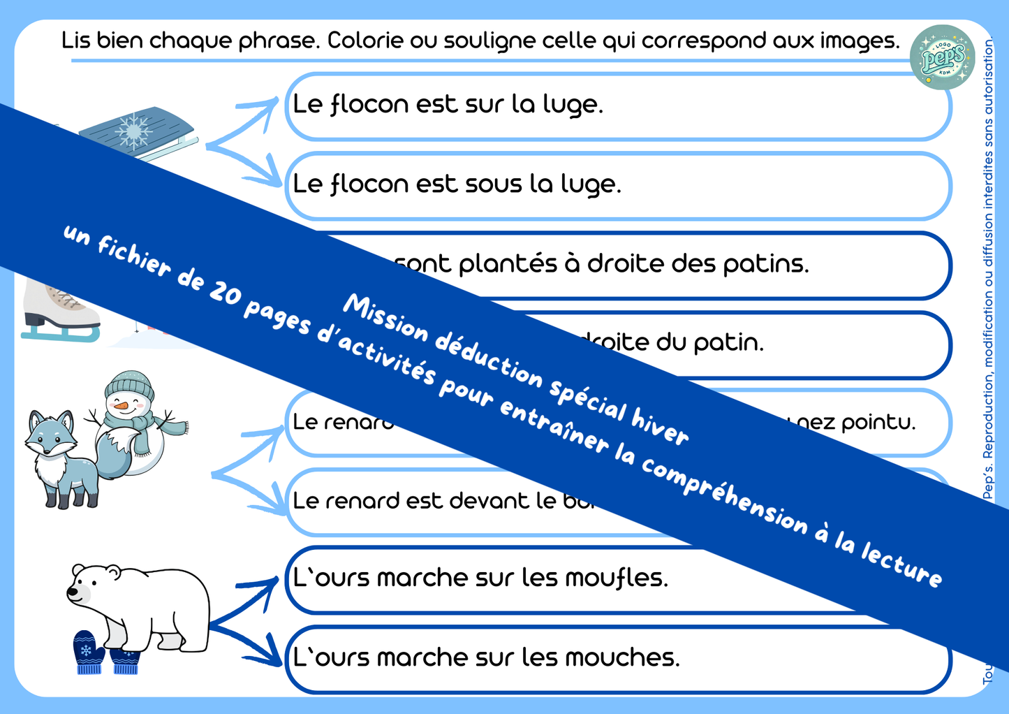 Mission déduction - Spécial hiver