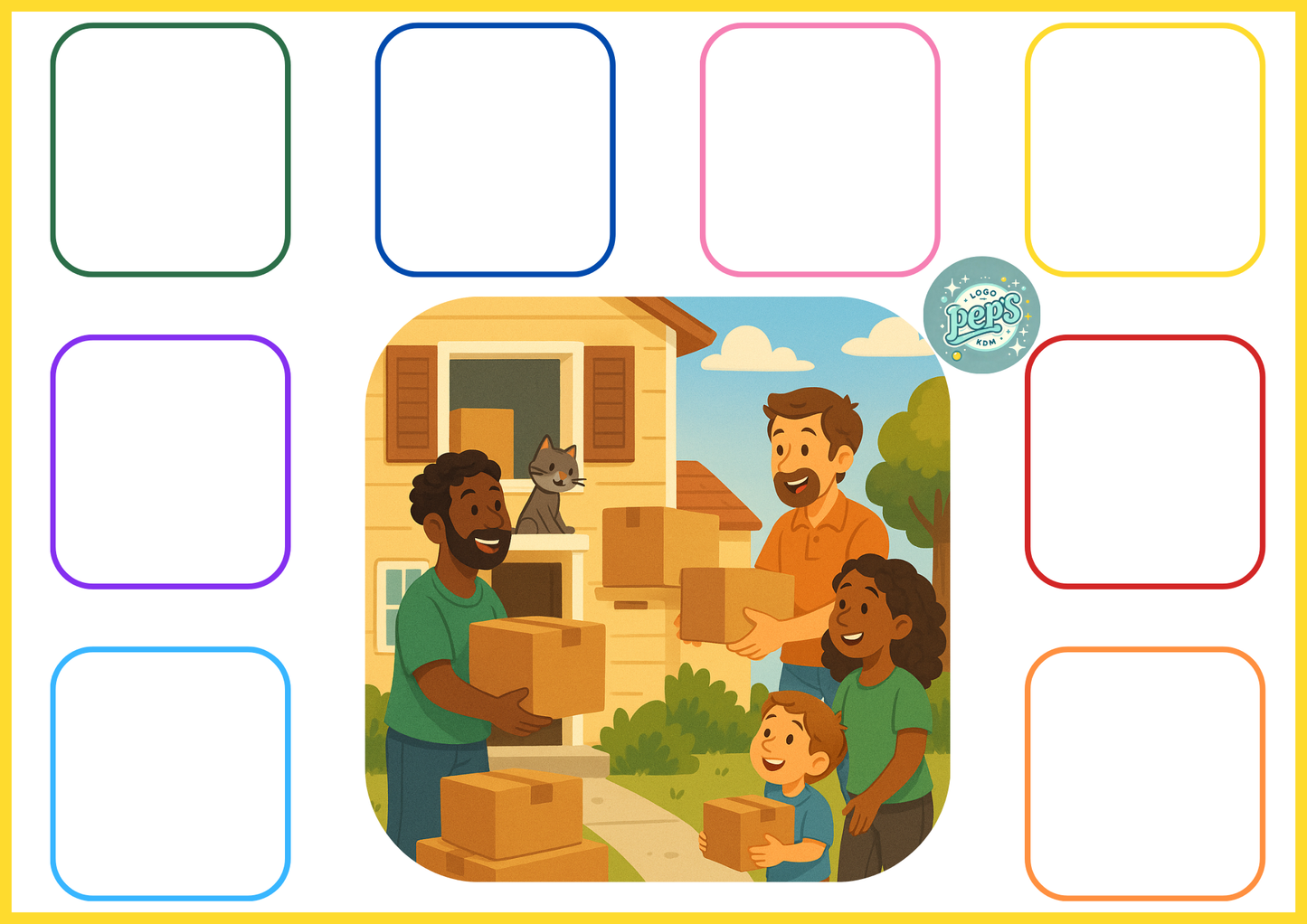 La famille Pick emménage - Catégorisation sémantique