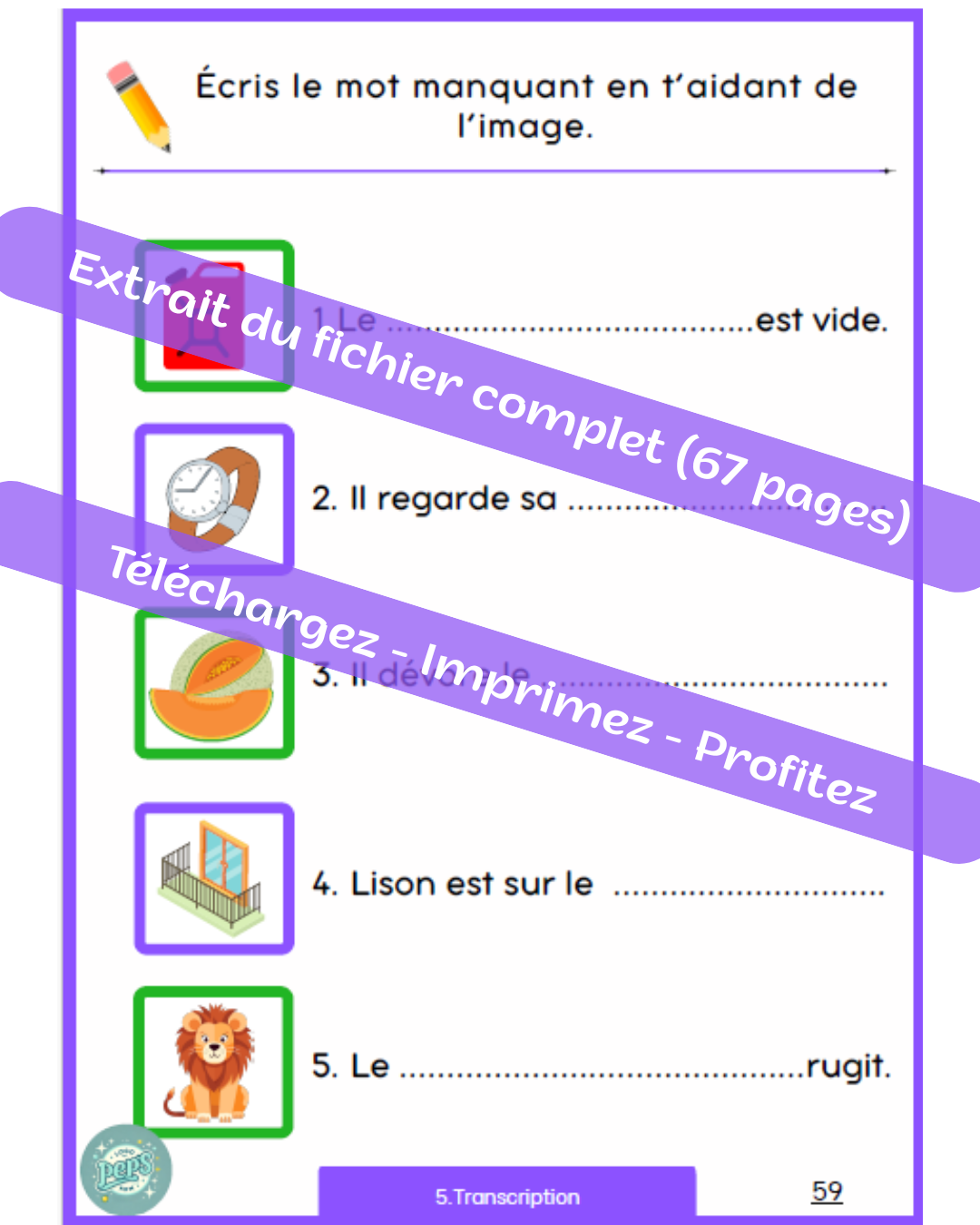 Lecture en vue - son "on" - fichier lecture