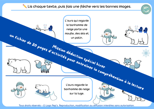Mission déduction - Spécial hiver