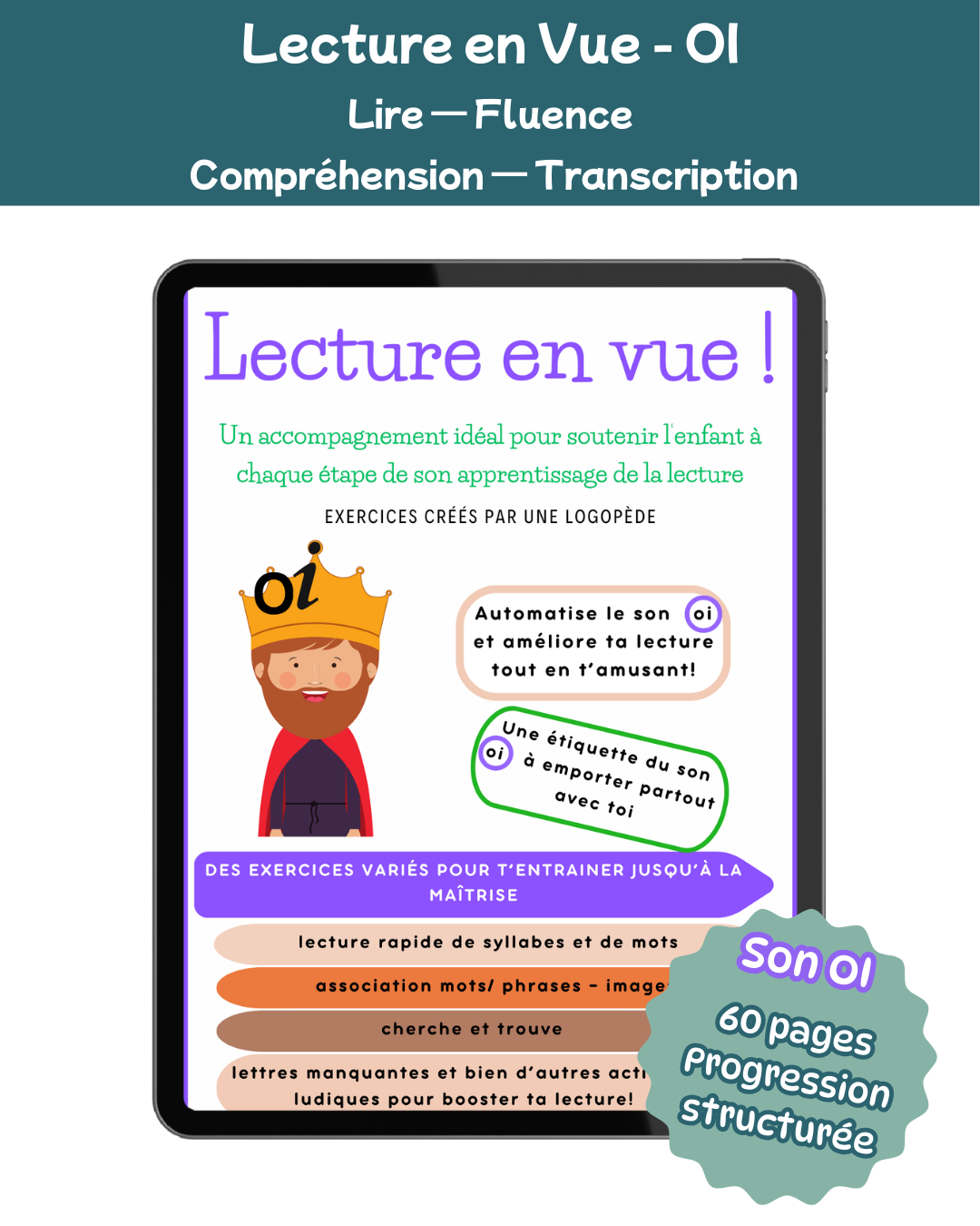 Lecture en vue - son "OI" - fichier lecture