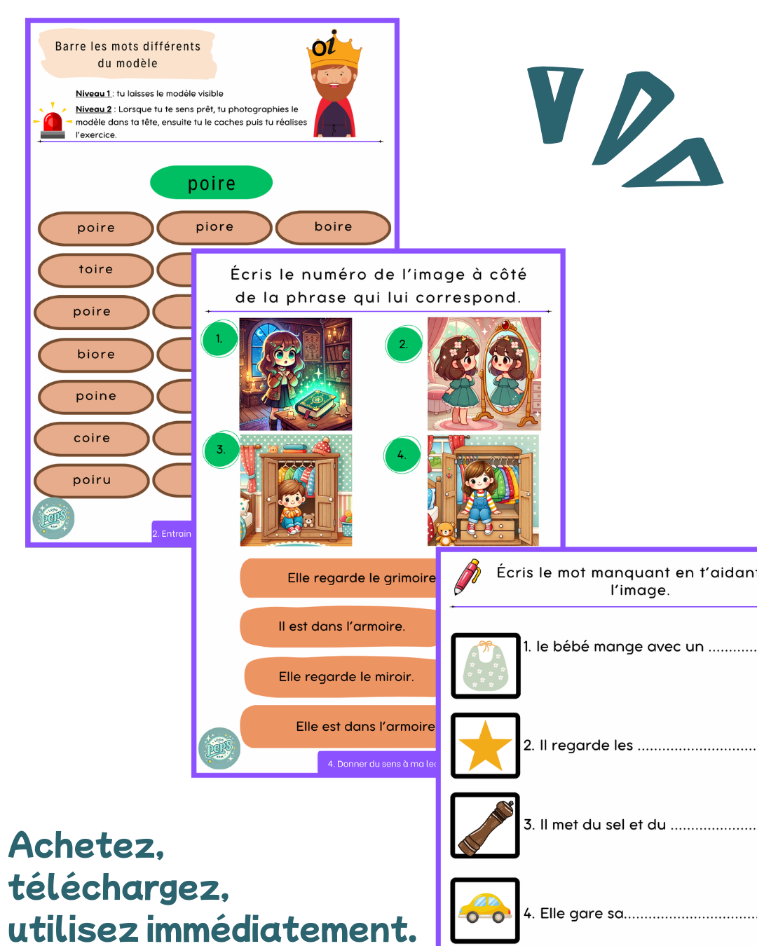 Lecture en vue - son "OI" - fichier lecture