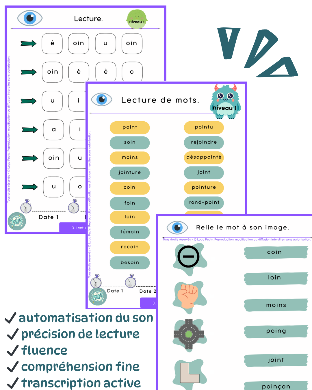 Lecture en vue "oin"