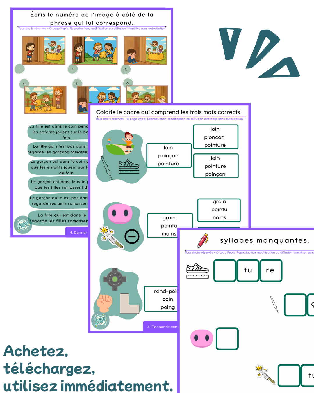 Lecture en vue "oin"