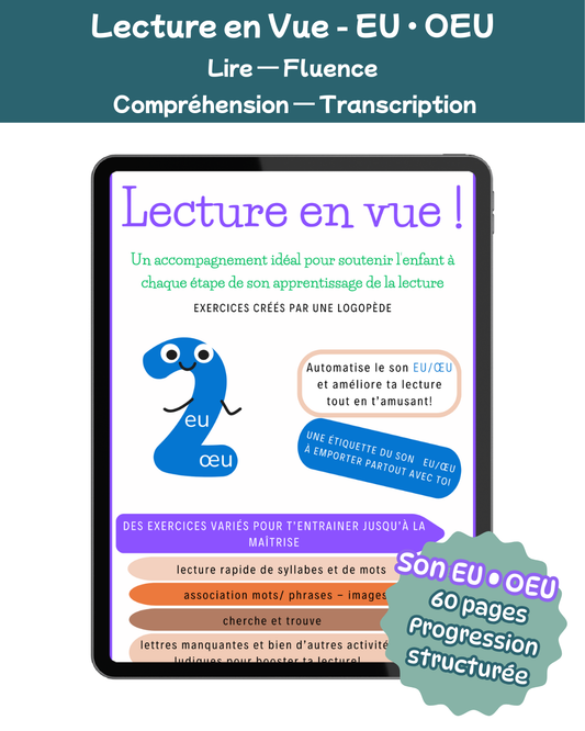 LECTURE EN VUE - Sons EU / OEU