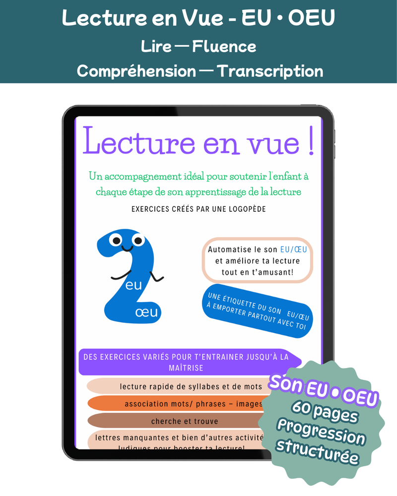 LECTURE EN VUE - Sons EU / OEU