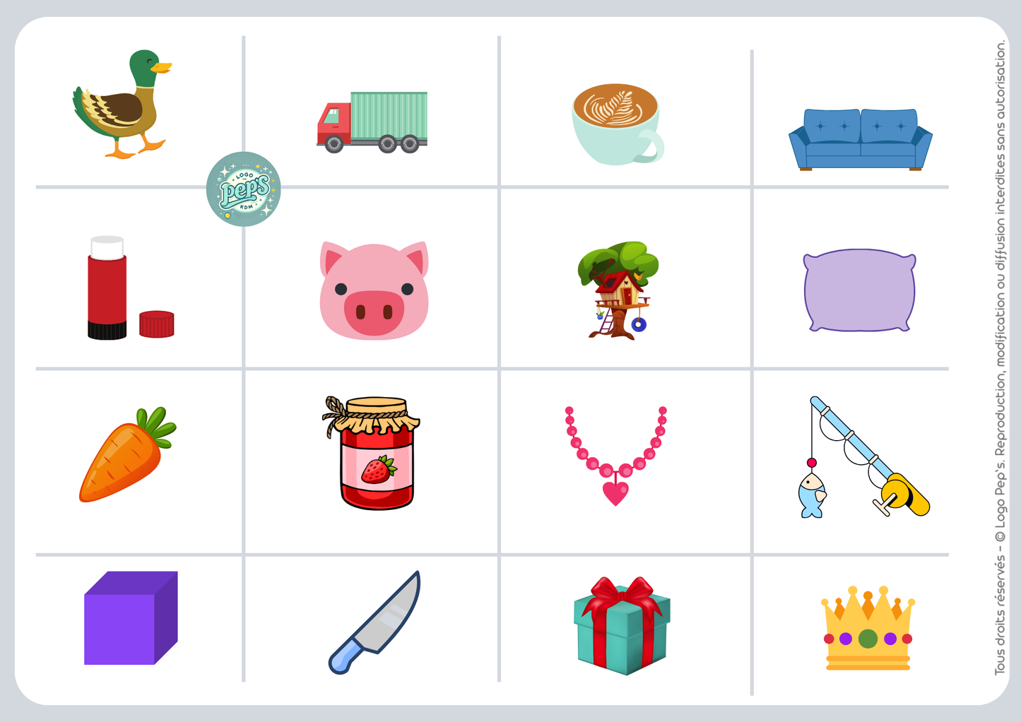 Articu'aventure : "k"  position initiale/médiane/finale