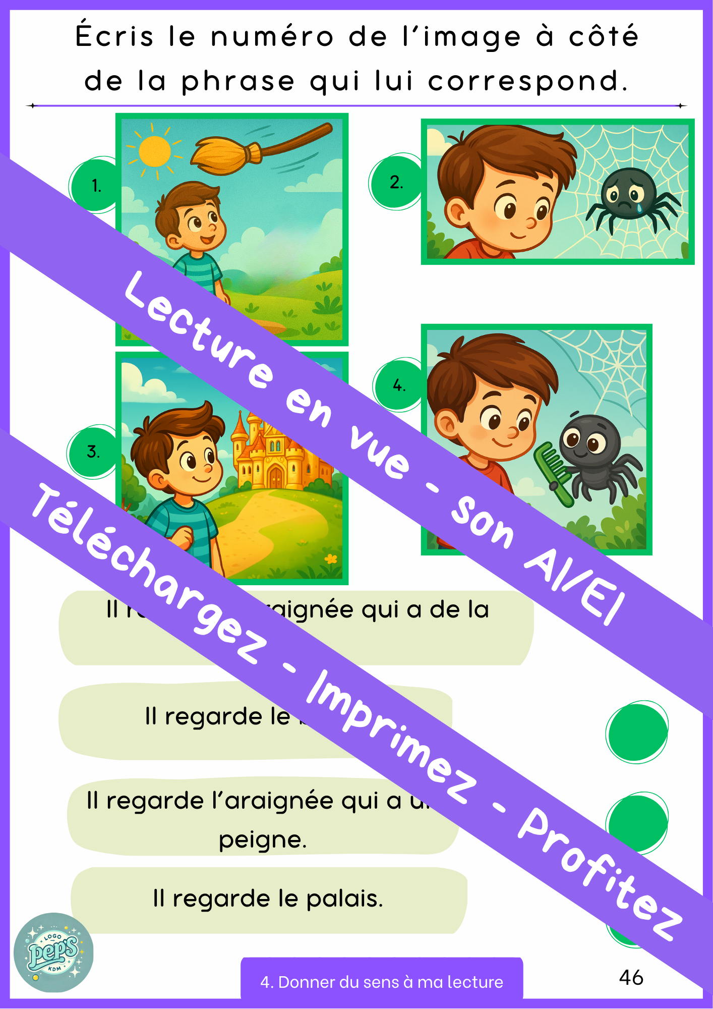 Lecture en vue - fichier lecture - sons "ei/ai"