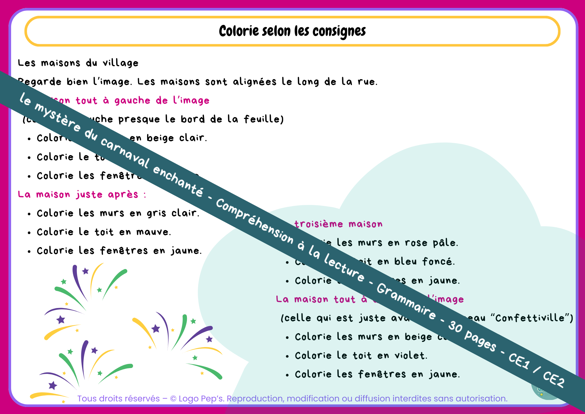 Le mystère du carnaval enchanté