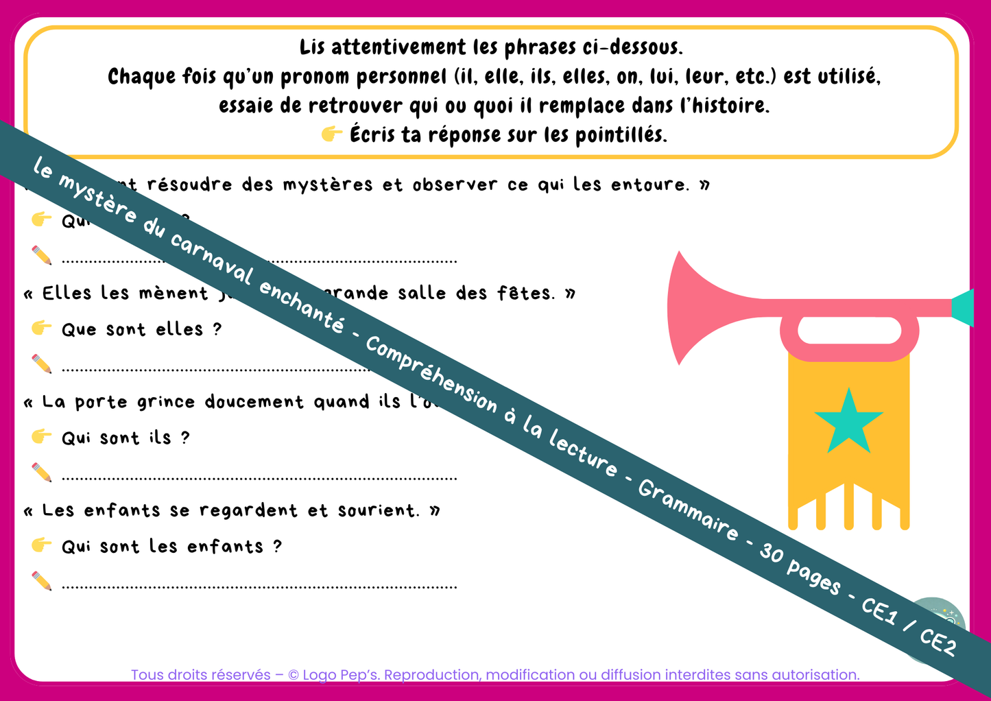 Le mystère du carnaval enchanté