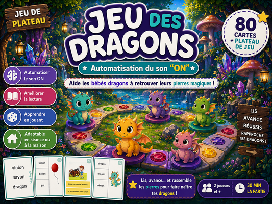 Jeu des dragons - Automatisation du son "on"