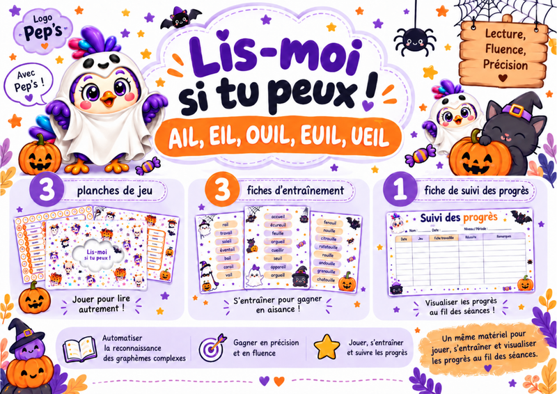 Lis-moi si tu peux ! – AIL, EIL, OUIL, EUIL, UEIL