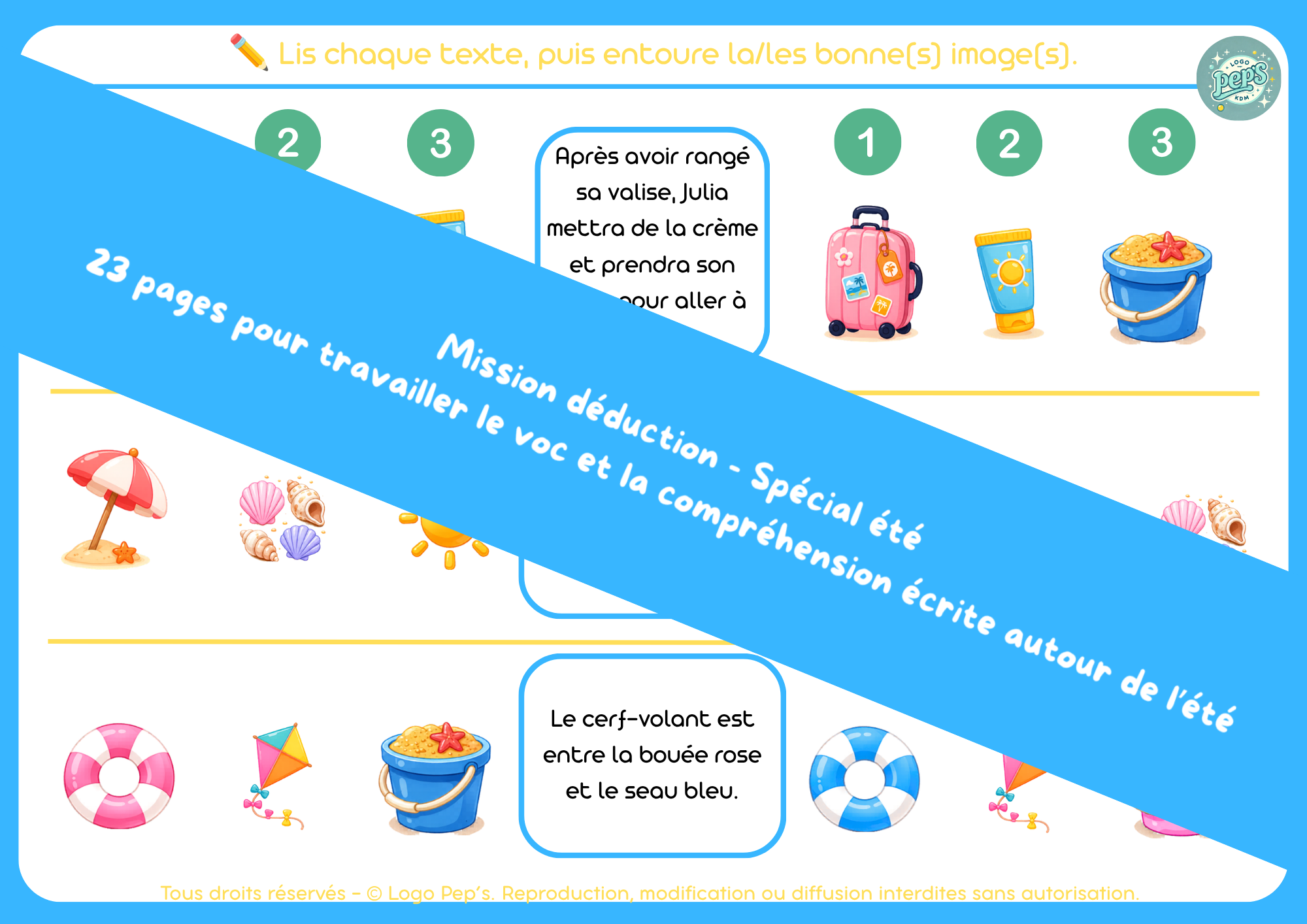 Mission Déduction – Spécial été