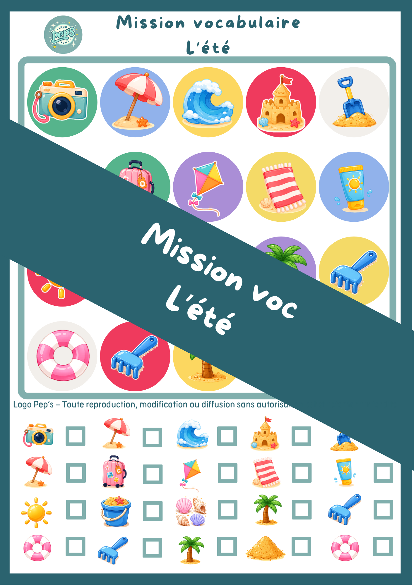 Mission voc - l'été