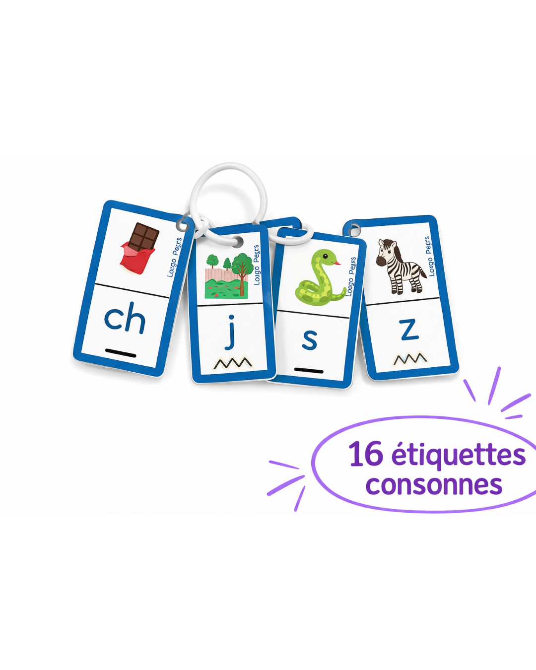 Porte-clé des sons – Consonnes