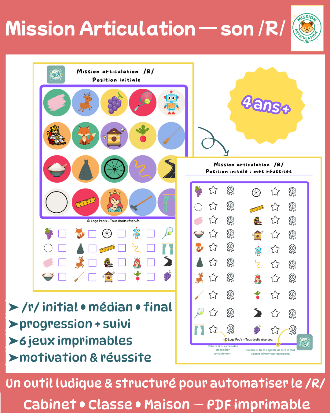 Mission articulation "R"