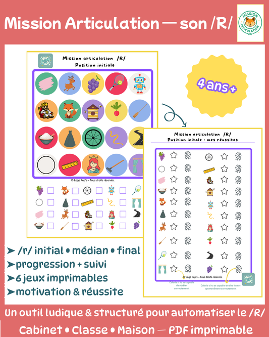 Mission articulation "R"