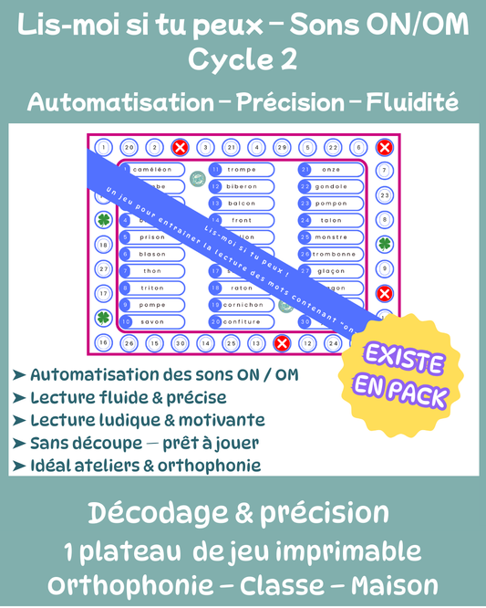 Lis-moi si tu peux - ON/OM