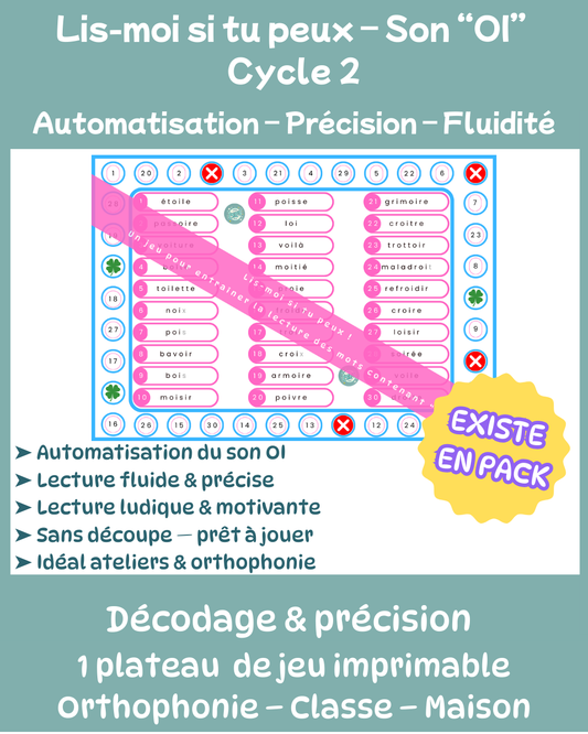 Lis-moi si tu peux - OI