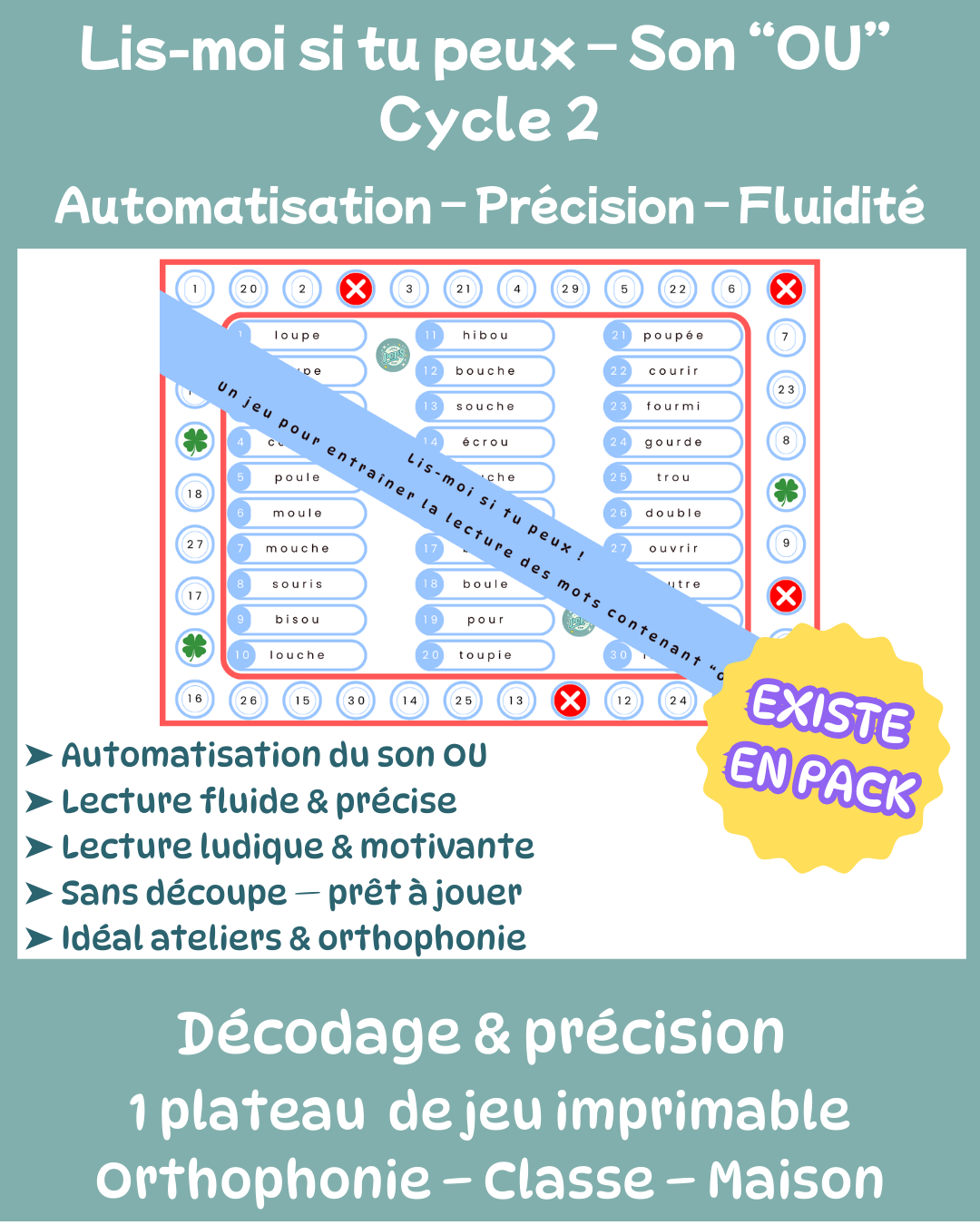 Lis-moi si tu peux - OU