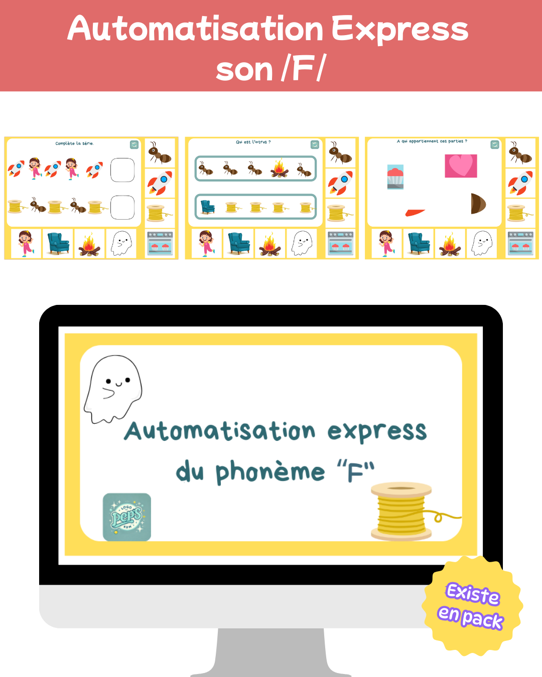 Automatisation express du phonème "f"