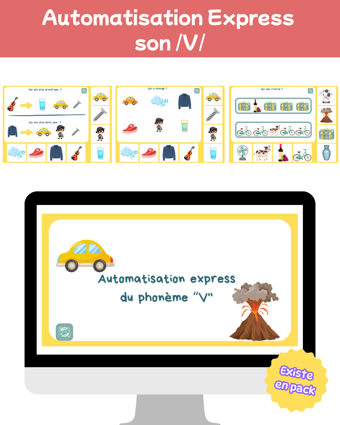 Automatisation express du phonème "V"