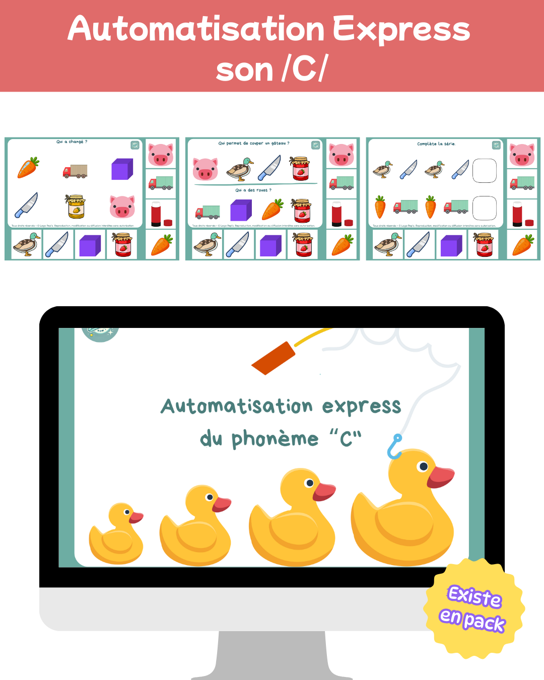 Automatisation express du phonème /c/