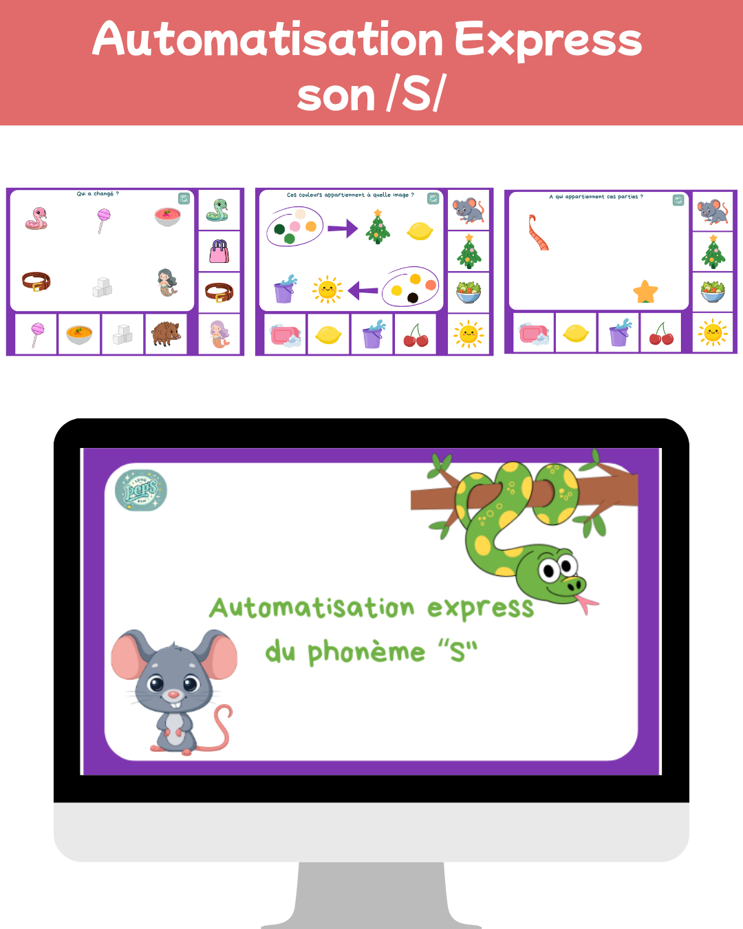 Automatisation express du phonème /S/