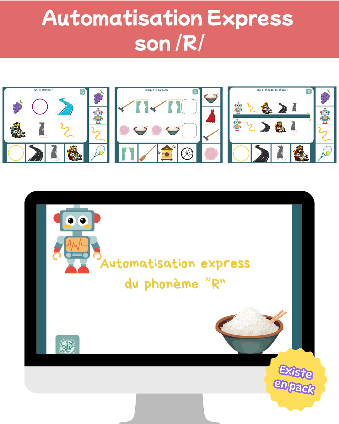 Automatisation express du phonème "R"