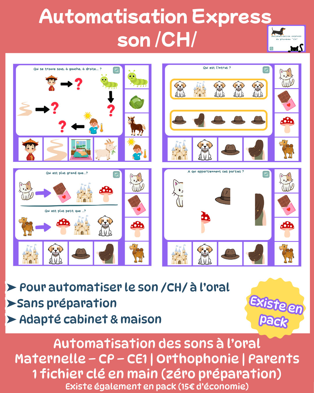 Automatisation du phonème /CH/