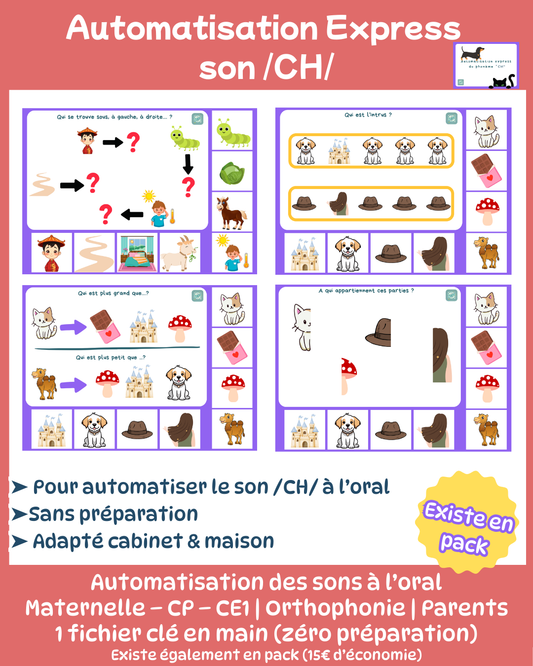 Automatisation du phonème /CH/