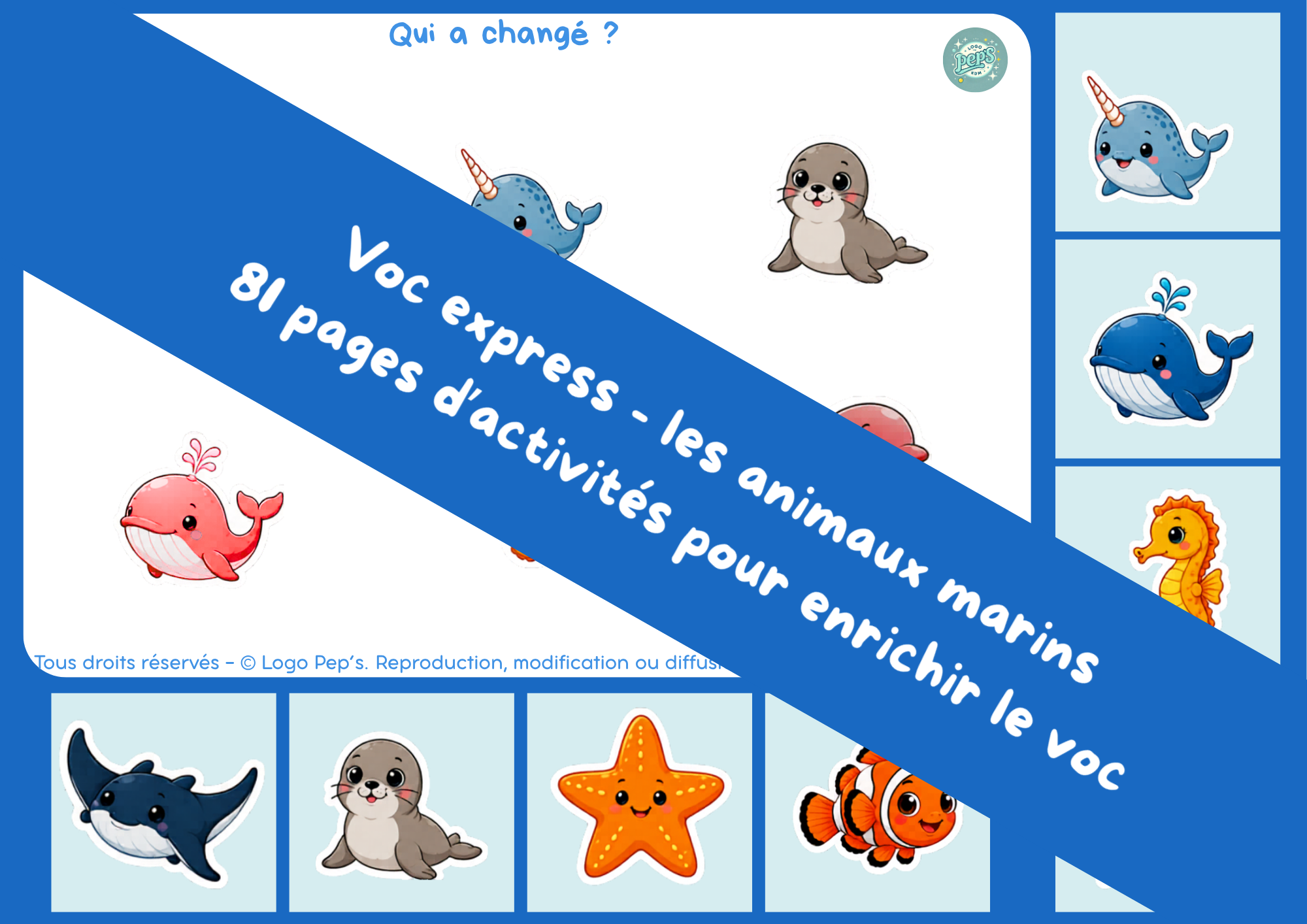 Voc Express – Les animaux marins