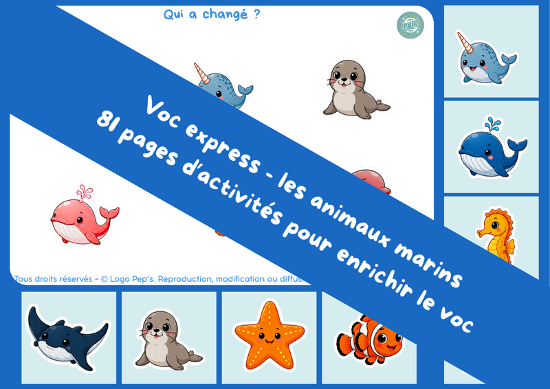 Voc Express – Les animaux marins