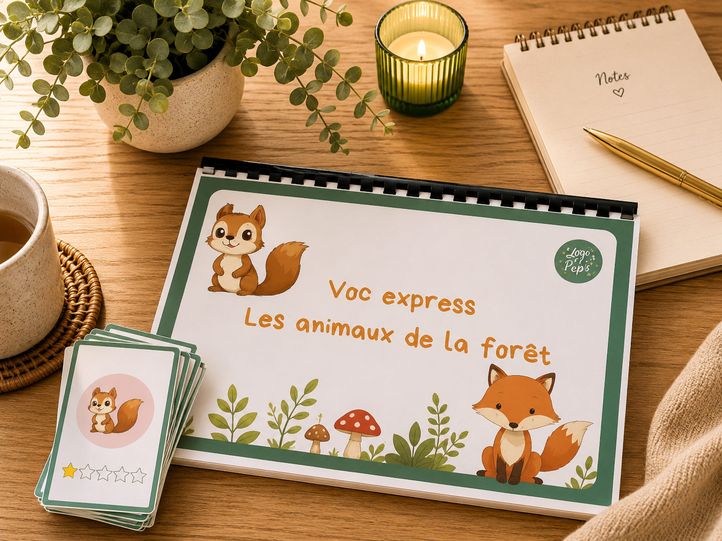 Voc express - les animaux de la forêt