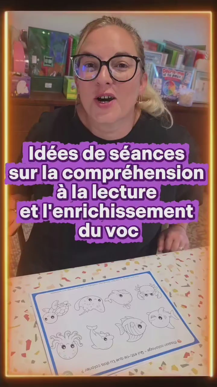 Mission déduction - Les animaux marins