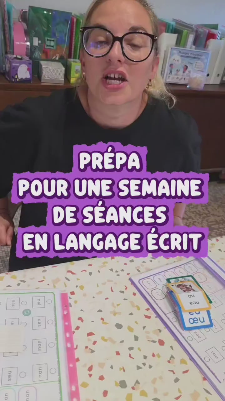 Colori'digraphes – Jeu de lecture (10 planches)