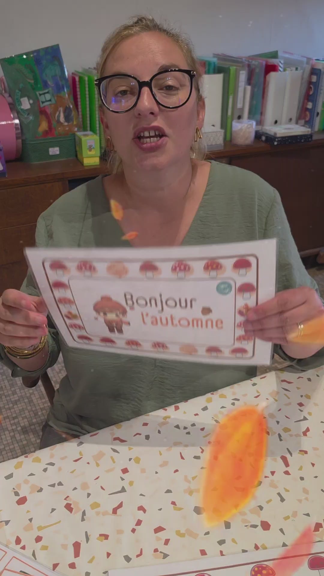 Jeu de l'automne : je lis, j'écris et je nomme l'automne - 3 jeux