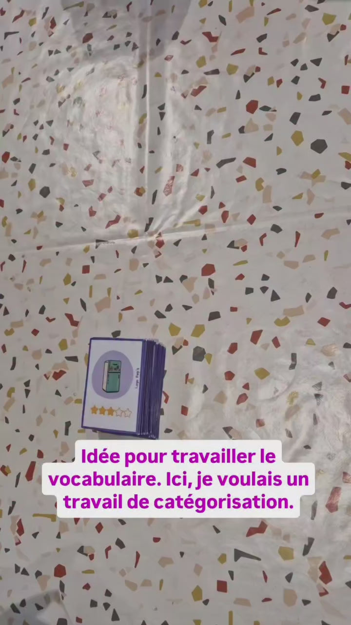 Bataille d’étoiles – Vocabulaire : La cuisine (48 cartes + cartes Chance)
